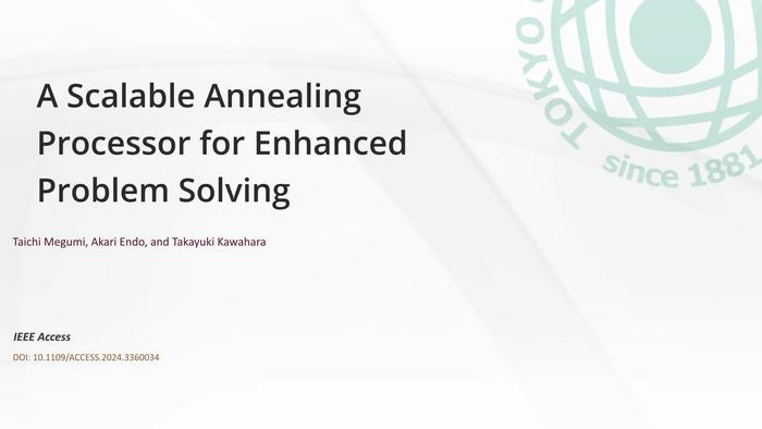 Scalable annealing processor for enhanced problem solving