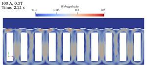 Divertorlet simulation