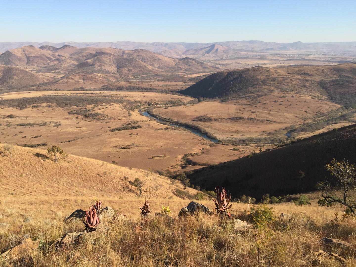 View of the Komati River in Barberton Mountain Land