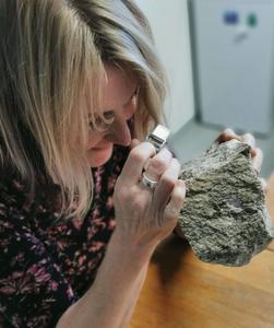 Examination of Whiteschist Sample