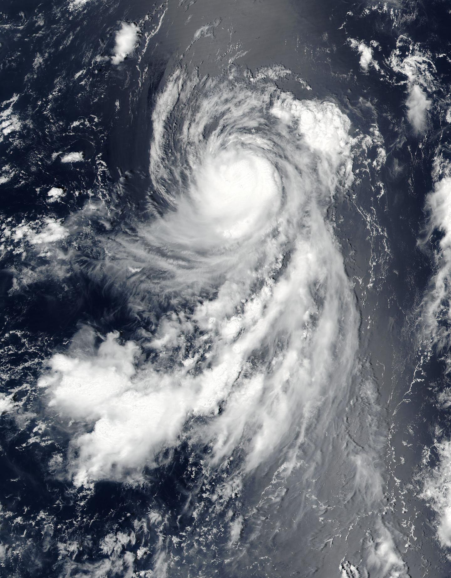 NASA sees a tightly wound Typhoon Banyan | EurekAlert!