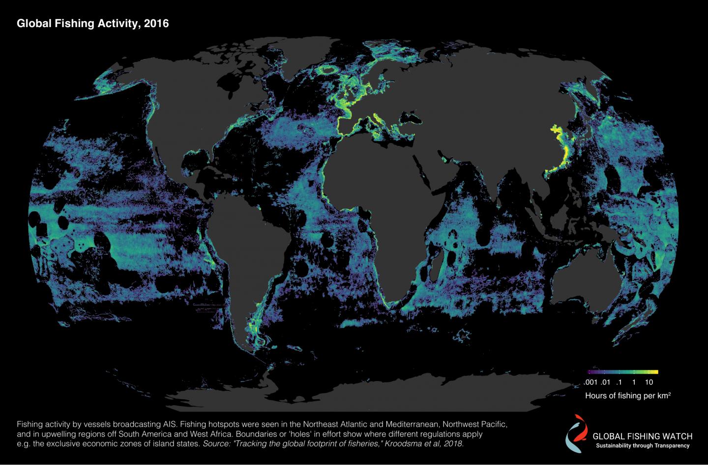 The World's Fishing Fleets Mapped From Orbit – Space & Beyond