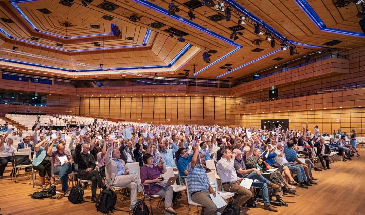 Voting Session at the International Astronomical Union General Assembly 2018