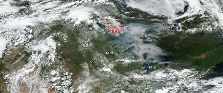 Smoke From Canadian Fires Drifts into US