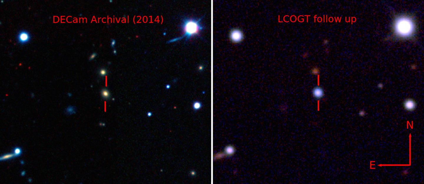 ASASSN-15lh Telescope Images