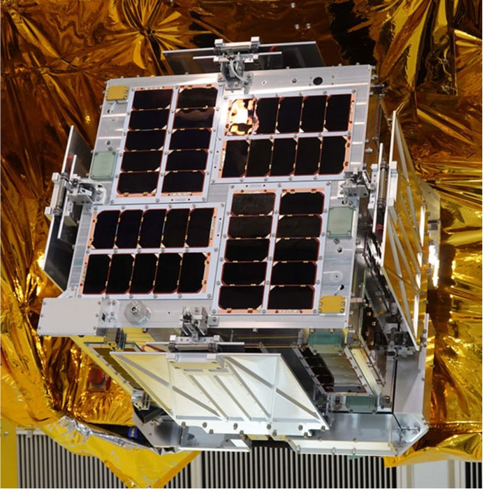Appearance of the HIBARI satellite