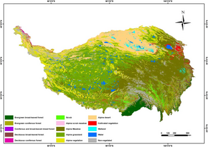 A new vegetation mapping of Qinghai-Tibet Plateau based on terrain-climate-remote sensing