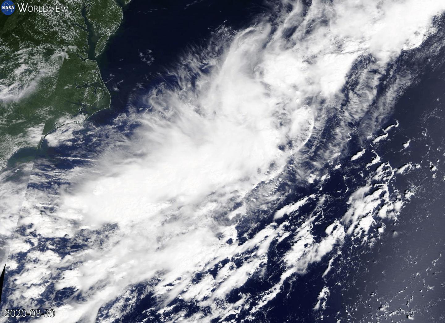 Suomi NPP animation of Omar's Track