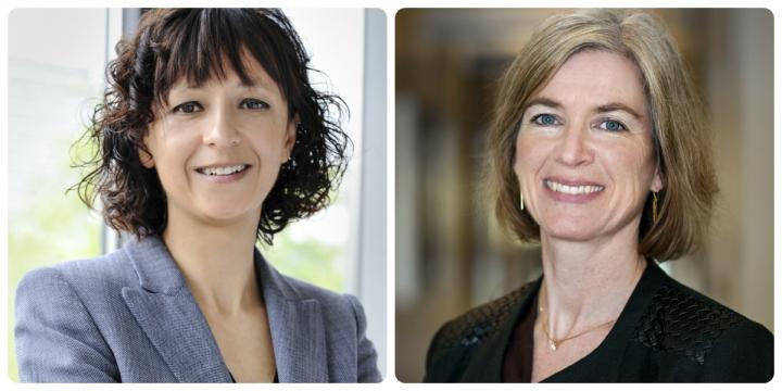 Emmanuelle Charpentier and Jennifer Doudna, University of Leuven