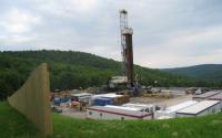 Unconventional Shale Gas Well Site