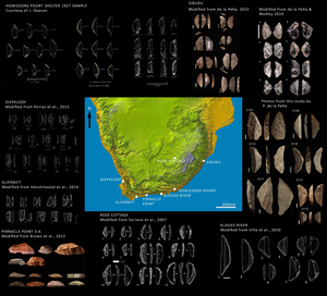 Fig 1 map and objects (c) Dr Paloma de la Pena