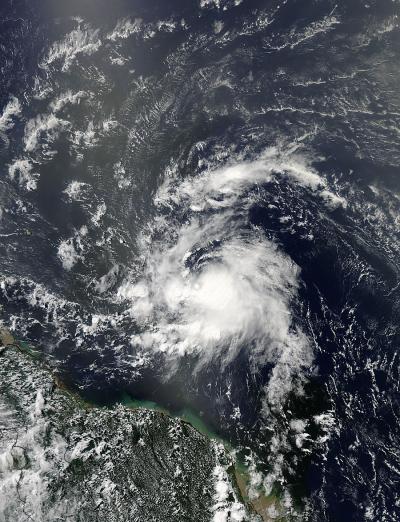MODIS Sees Chantal