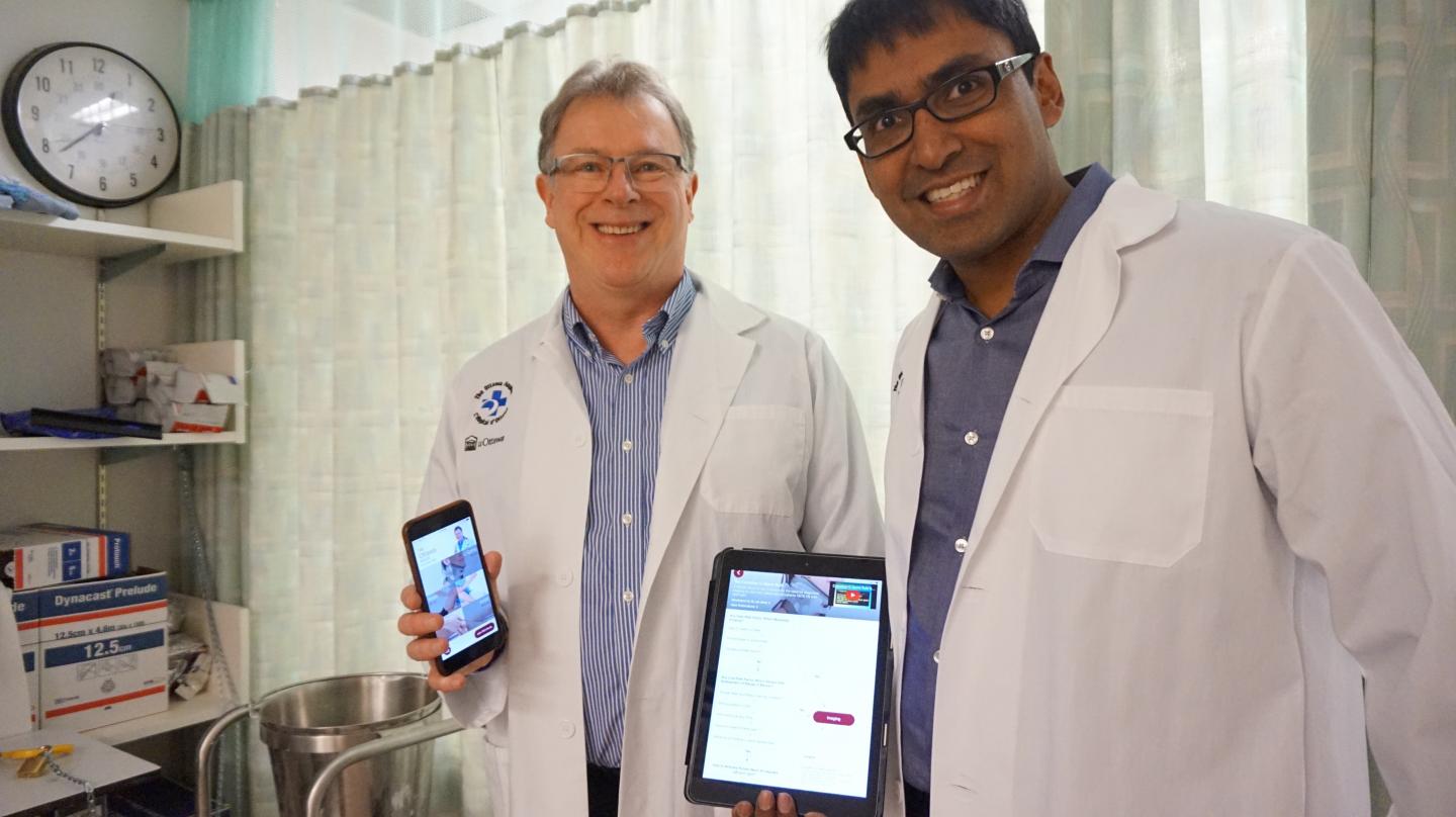 App Based on Internationally-Known Ottawa Rules Will Save Patients from Unnecessary Scans
