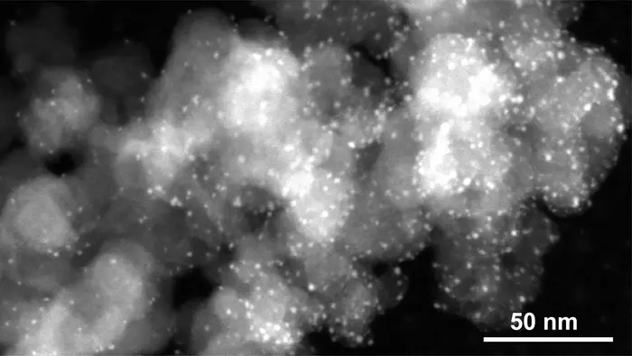 Copper-cluster catalysts on activated carbon