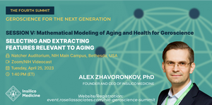 Alex Zhavoronkov, PhD at Geroscience Summit