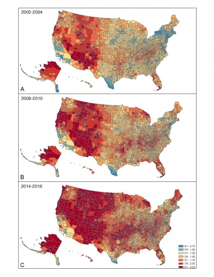 Suicide Rates on the Rise, Especially in Rural America