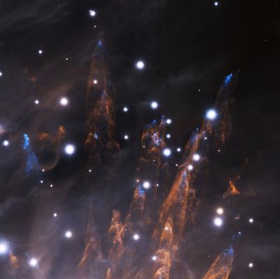 Orion Bullets Captured by GeMS