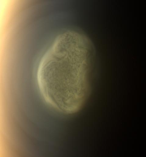 Changes Taking Place at Titan's South Pole