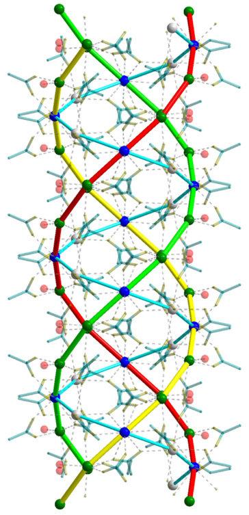 Salt with an unusual structure