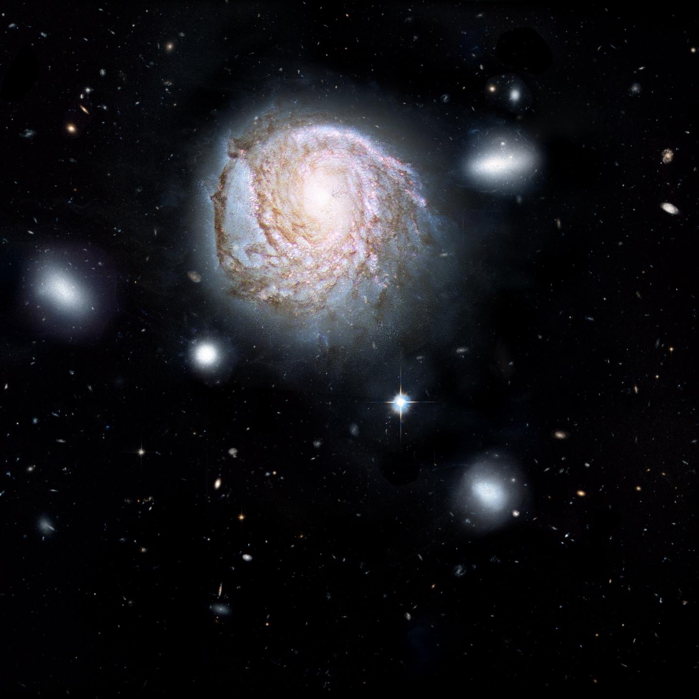 Spiral Galaxy NGC 4921