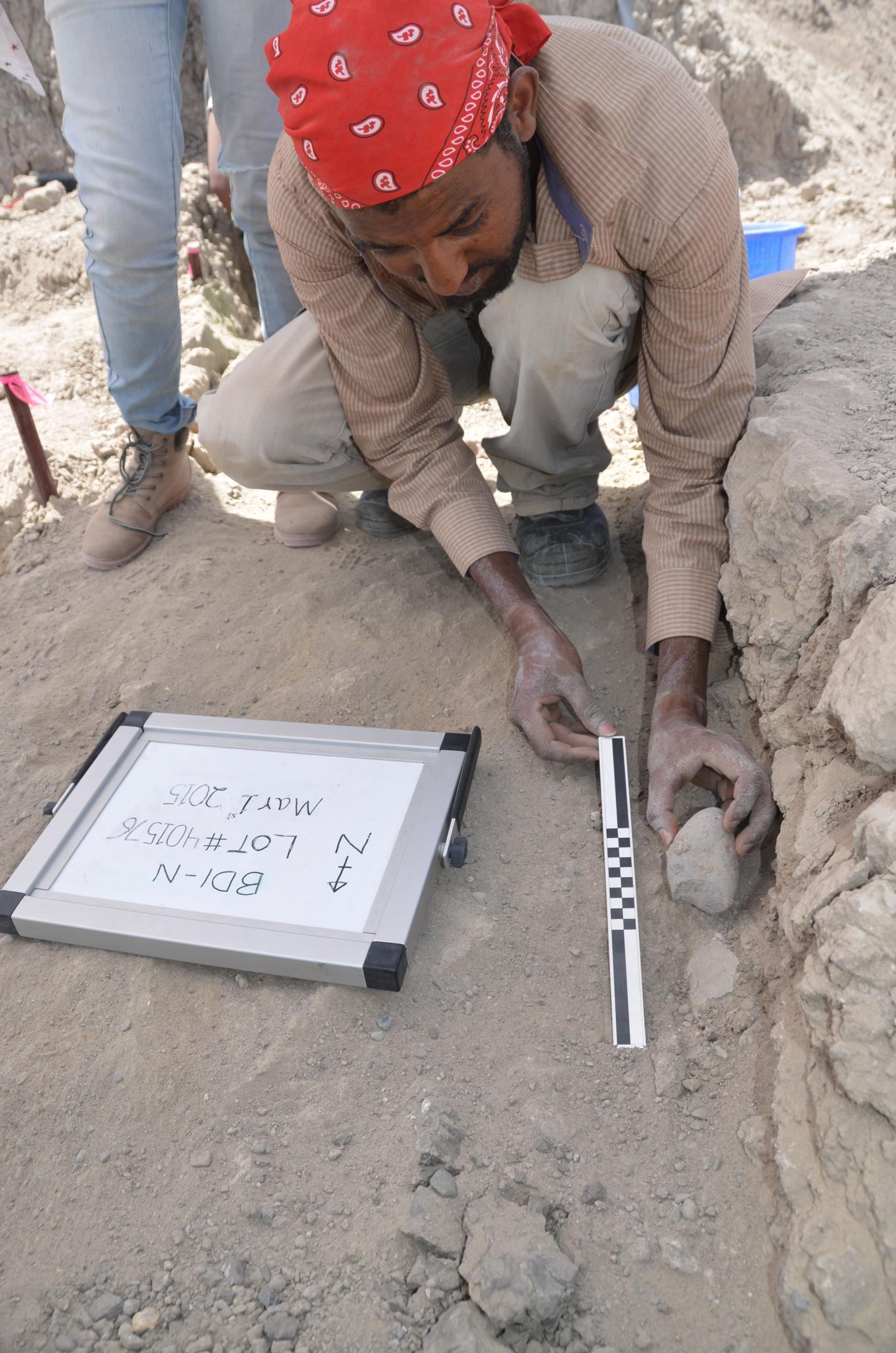 Bladen Engda of the Authority for Research and Conservation of Cultural Heritage of Ethiopia Display
