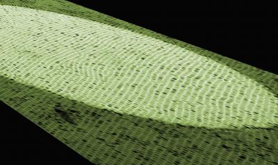 Amazingly Strong Sheet of Nanoparticles