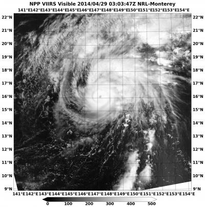 Suomi NPP Image of Tapah