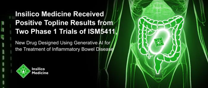 Insilico Medicine today announces positive results from two Phase I studies in Australia and China of ISM5411