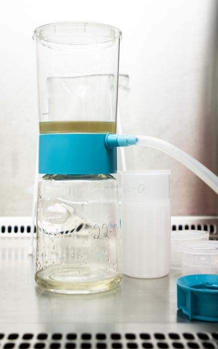 Filtering wastewater