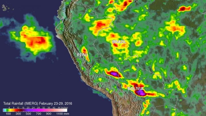 NASA's IMERG Measures Flooding Rainfall in Peru