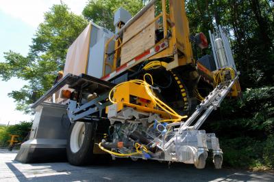 Lane-Stripe Pattern-Change Mechanism