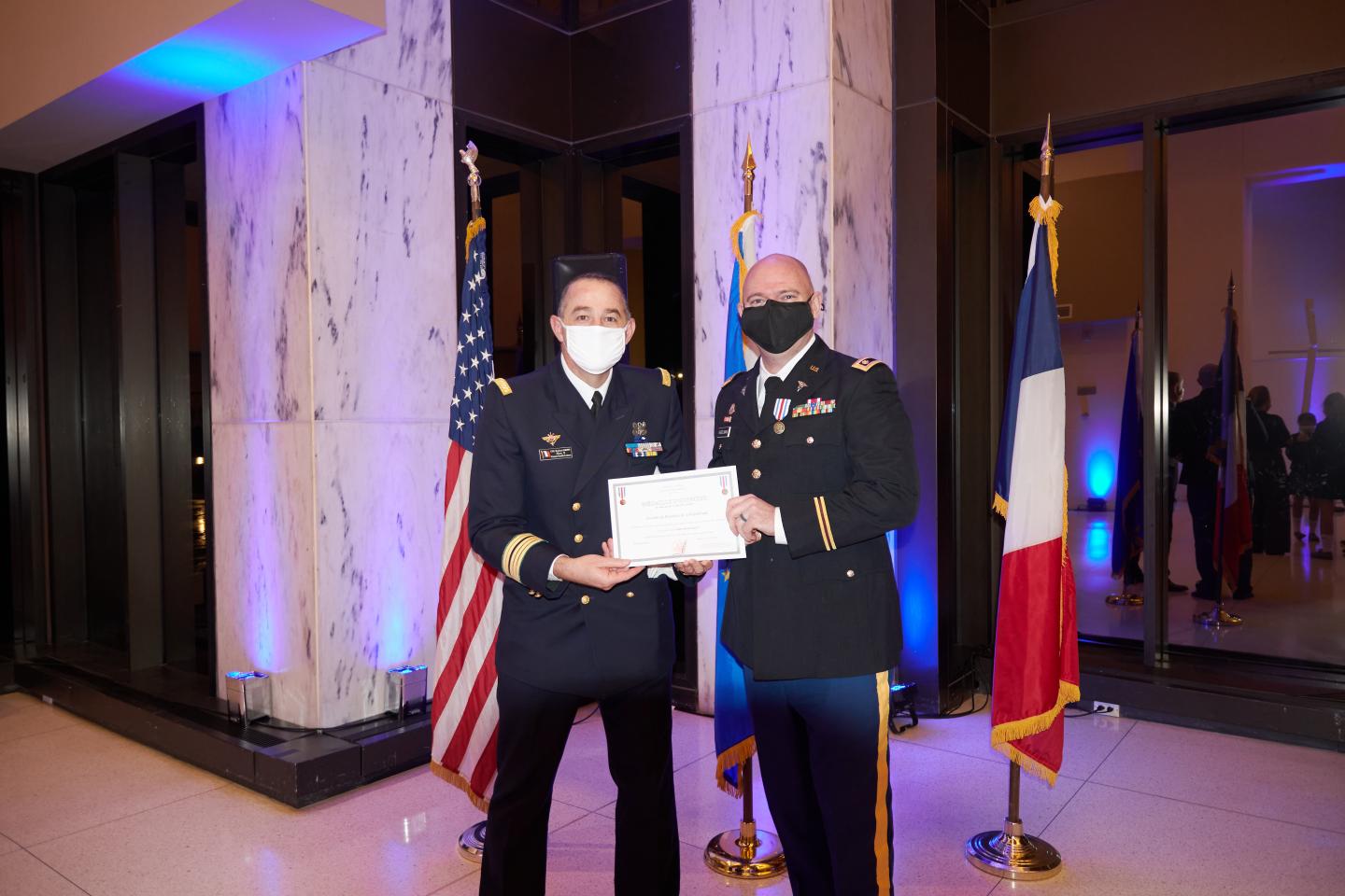 USAMRIID Scientist Receives Medal of Honor from French Military