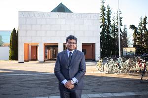 Probal Dutta from the University of Vaasa, Finland