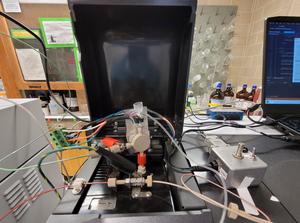 Microfluidic open interface system