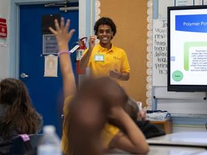 STEM learning at St. Elmo Brady STEM Academy in Houston