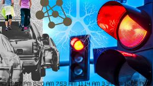 Photo illustration: Socially informed traffic signal control