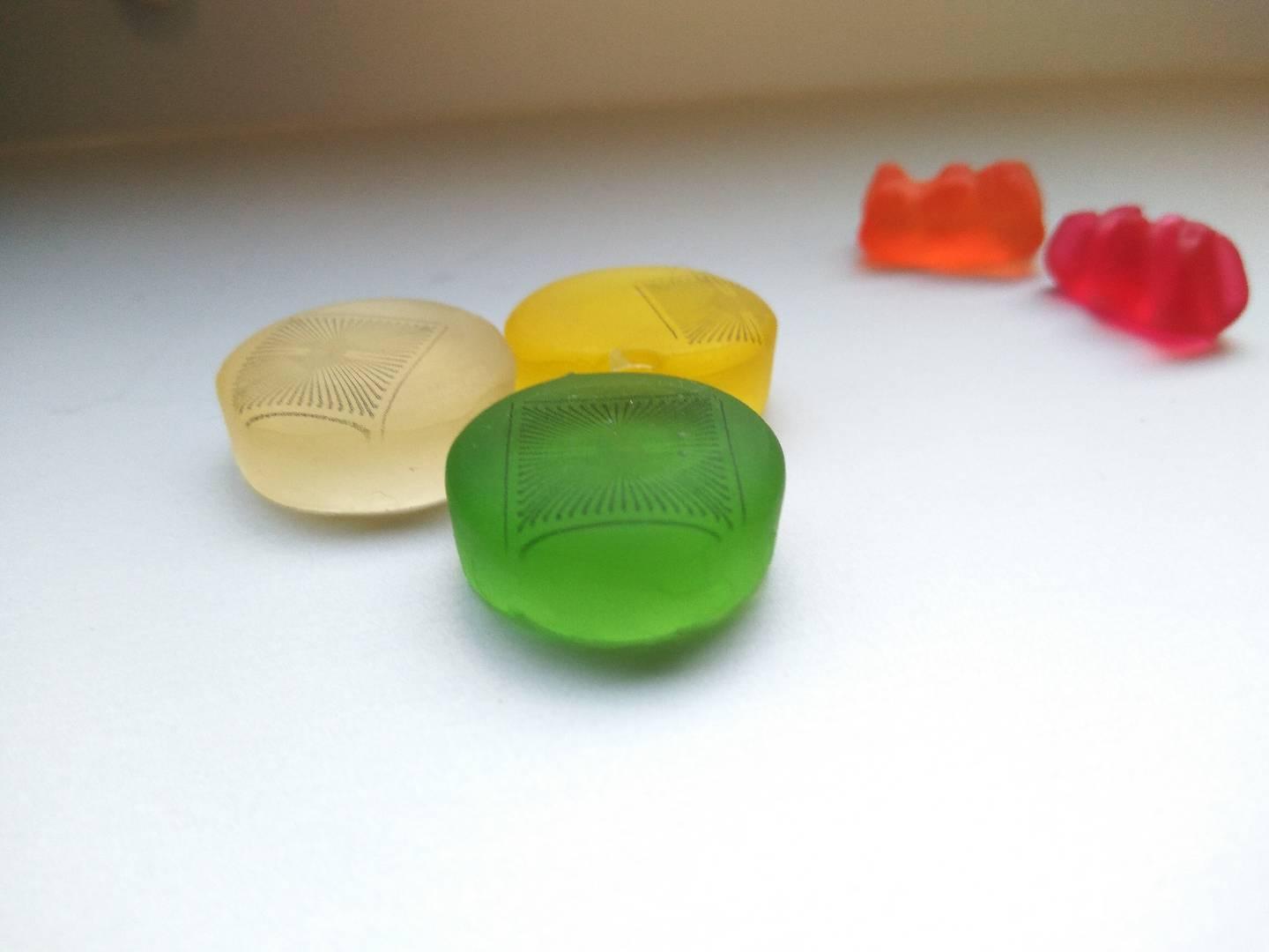Microelectrode Arrays Printed on Gummi Candy