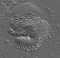 Laser Topography of Mars Northern Ice Cap