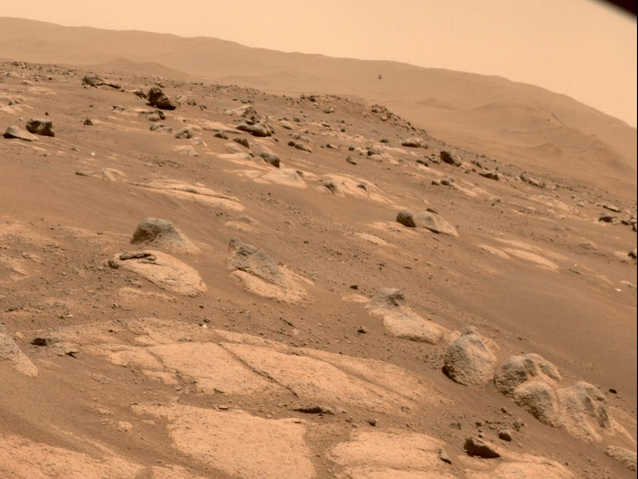 The surface of Mars