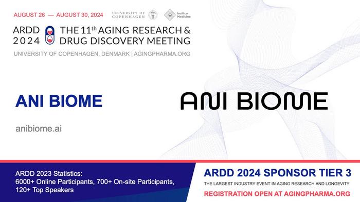 Announcing Ani Biome as Tier 3 Sponsor of ARDD 2024