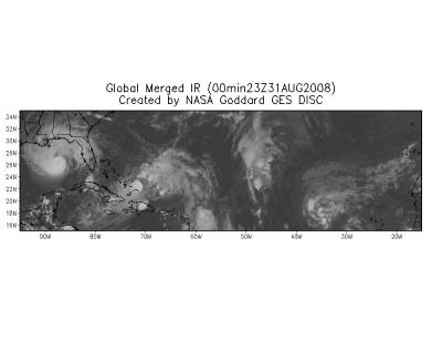 Generated Image from the Online Hurricane Tool