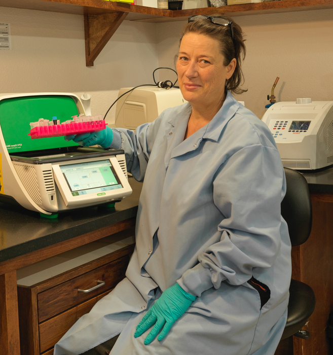 Dr. Rachael Dunlop at qPCR