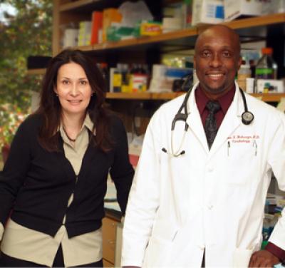 Drs. Uzoma Ibebuogu and Inna Gladysheva, Medical College of Georgia