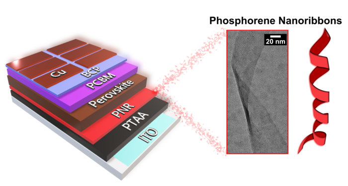 Device plus nanoribbons