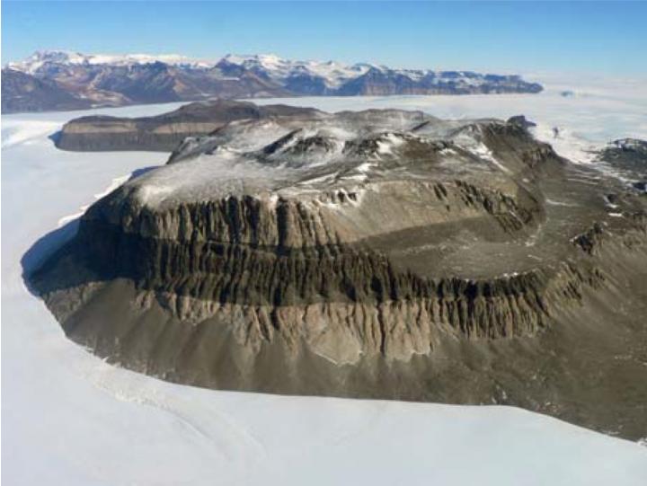 Long-Frozen Lake Deposits in Antarctica