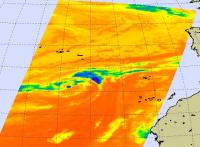 NASA Infrared Look at Tropical Storm Nadine