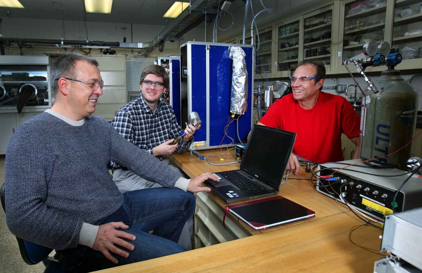 Vitalie Stavila, Brandon Wood and Lennie Klebanoff