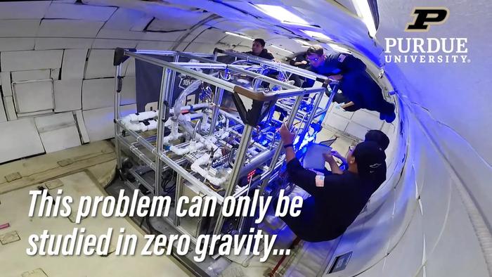 Cryogenics in zero gravity