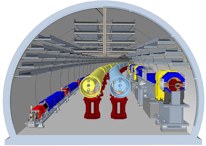 EIC tunnel cutaway schematic