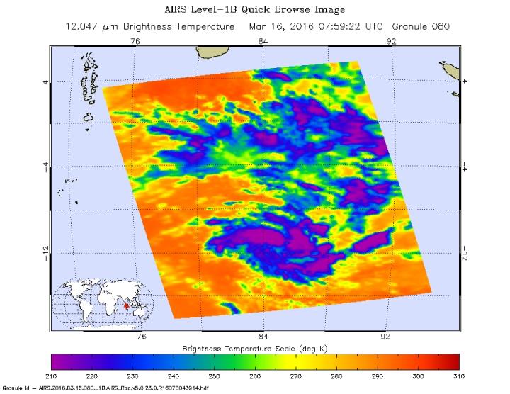 AIRS Image of Emeraude